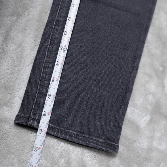 Old Navy High Rise WOW Straight Dark Gray Denim Jeans Womens Size 8 - Picture 8 of 16